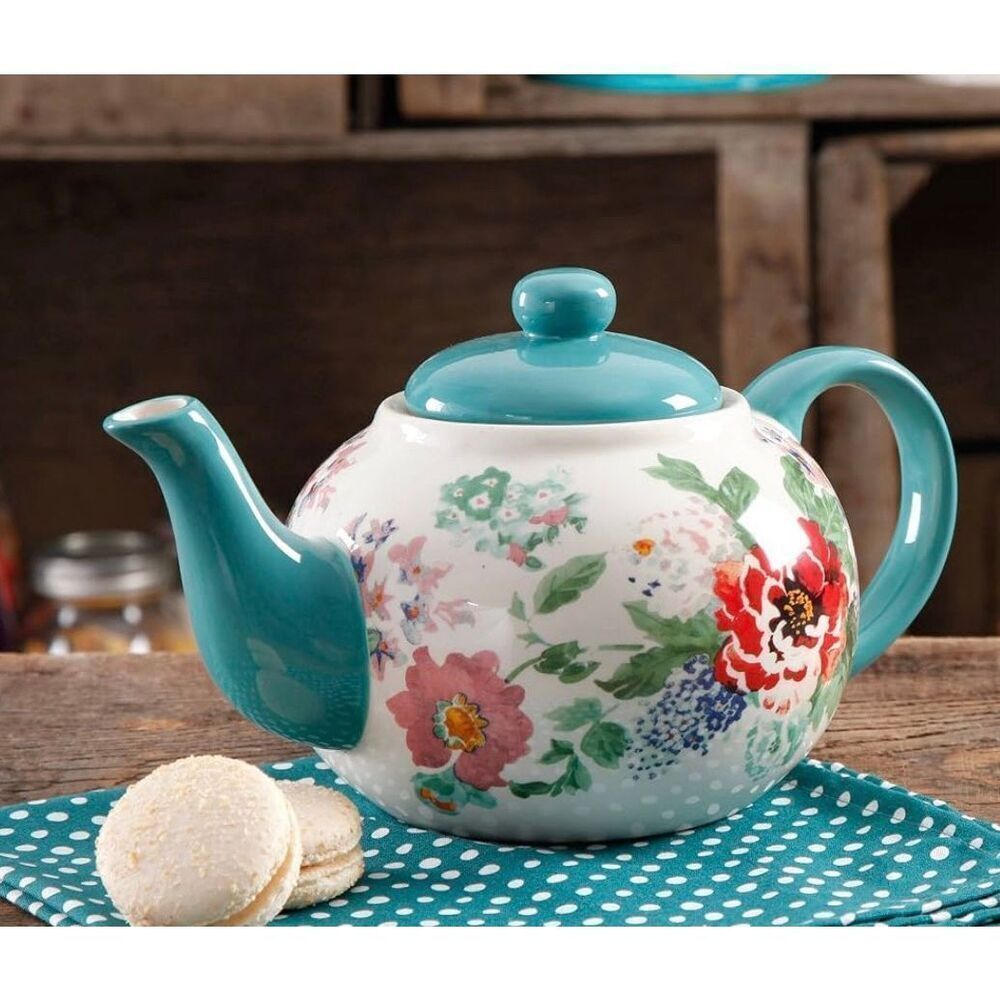 Pioneer Woman Country Garden Teapot
